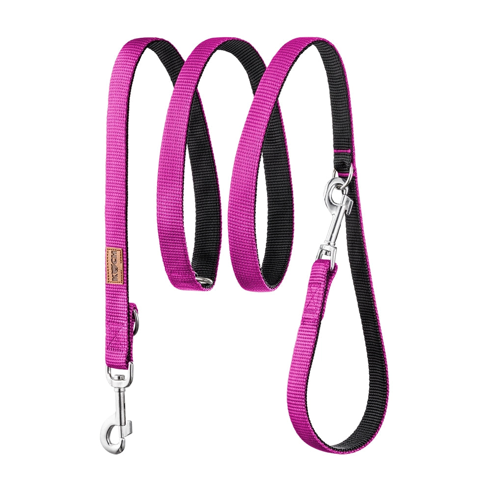 KOCH Comfort Plus Hundeleine 2 & 3 Meter verstellbar pink #farbe_pink