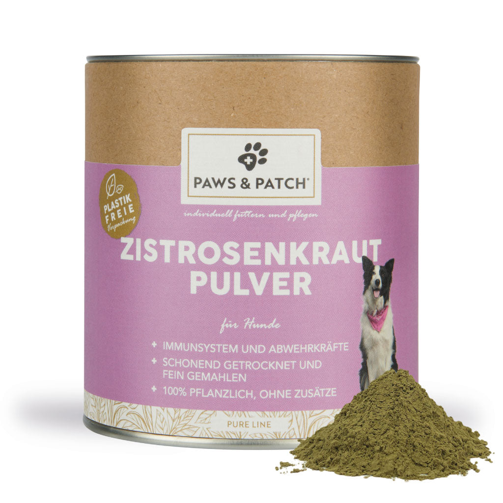 Reines Zistrosenkraut Pulver