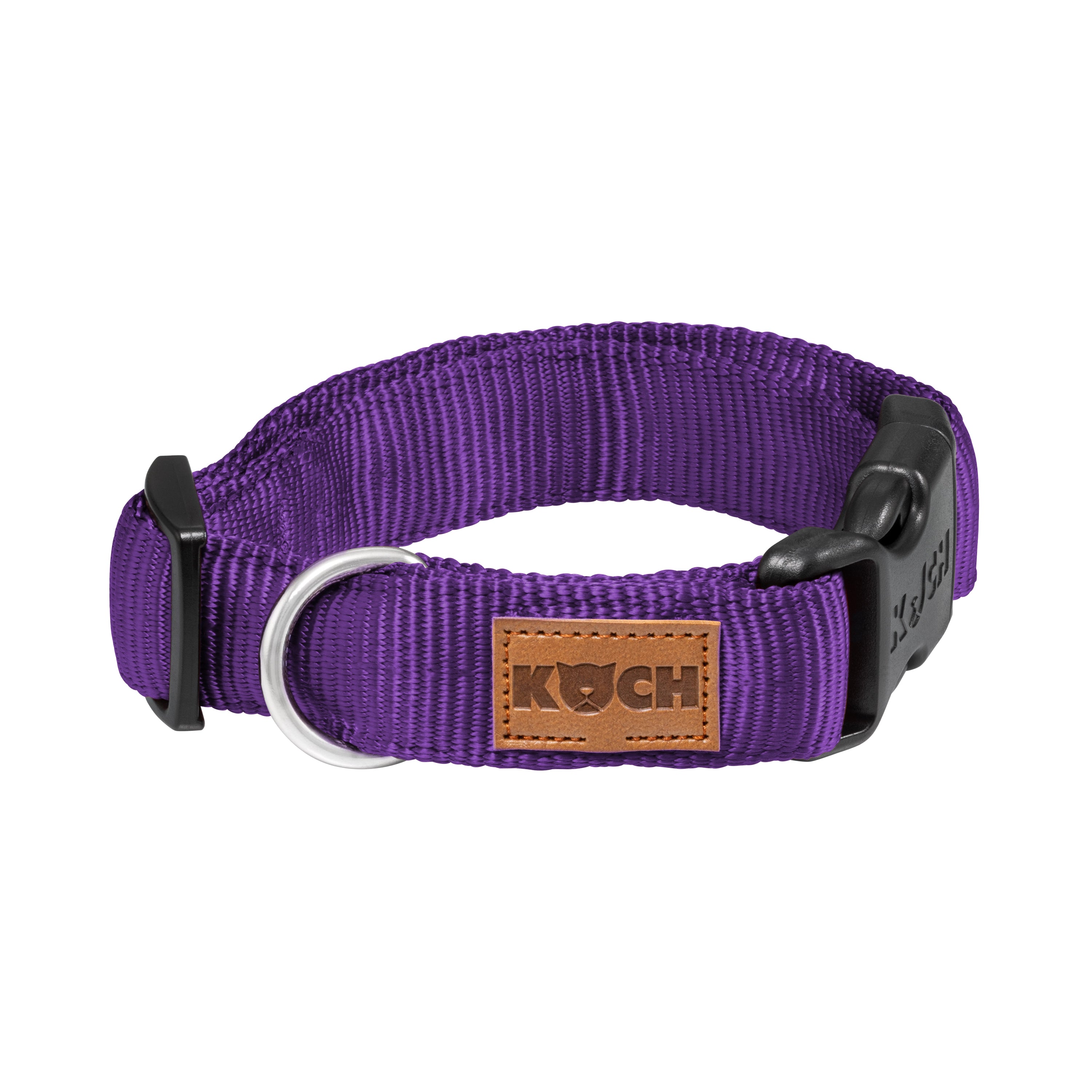 KOCH Premium Hundehalsband gepolstert lila #farbe_lila