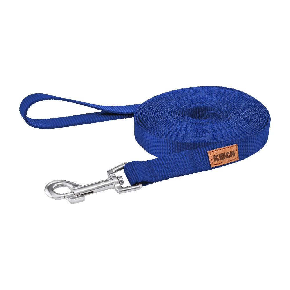 KOCH Classic Fährtenleine blau #farbe_blau