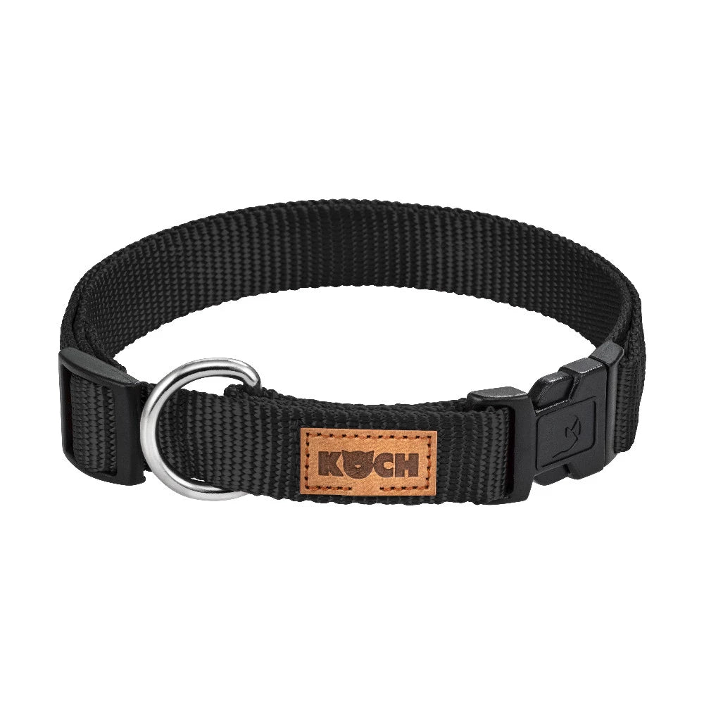 KOCH Classic Hundehalsband schwarz #farbe_schwarz