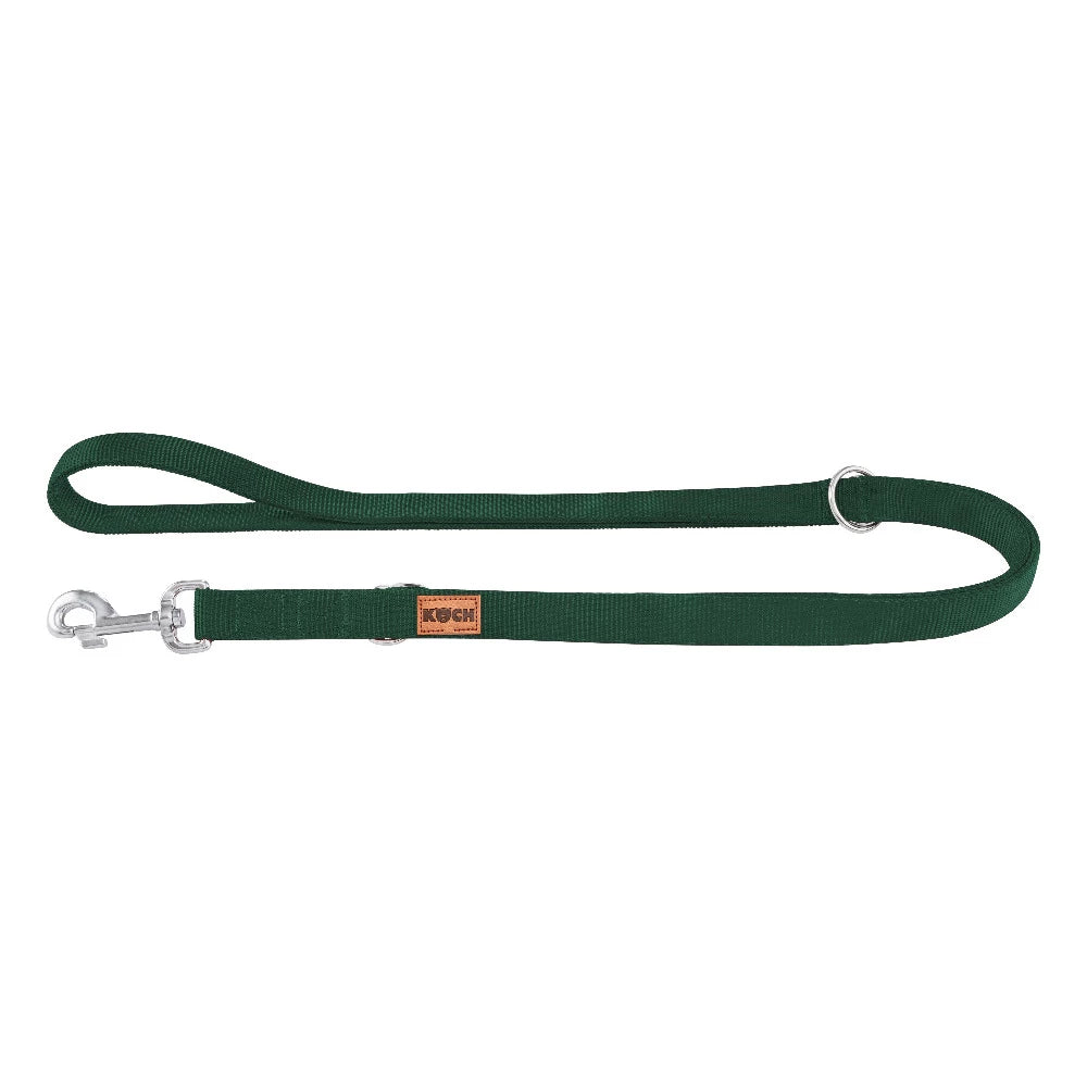 KOCH Classic Plus Hundeleine 2 & 3 Meter verstellbar grün #farbe_grün