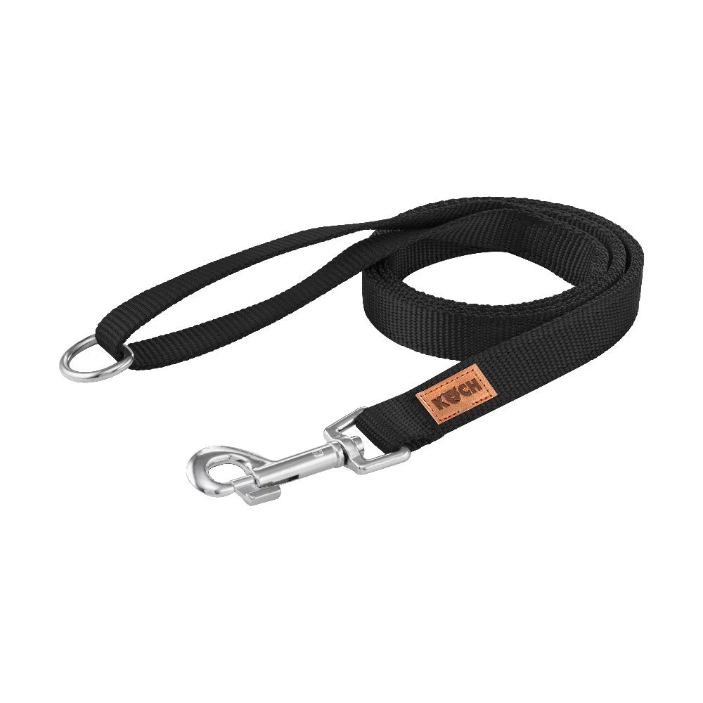 KOCH Classic Plus Stadtleine 1 & 1,20 Meter schwarz #farbe_schwarz