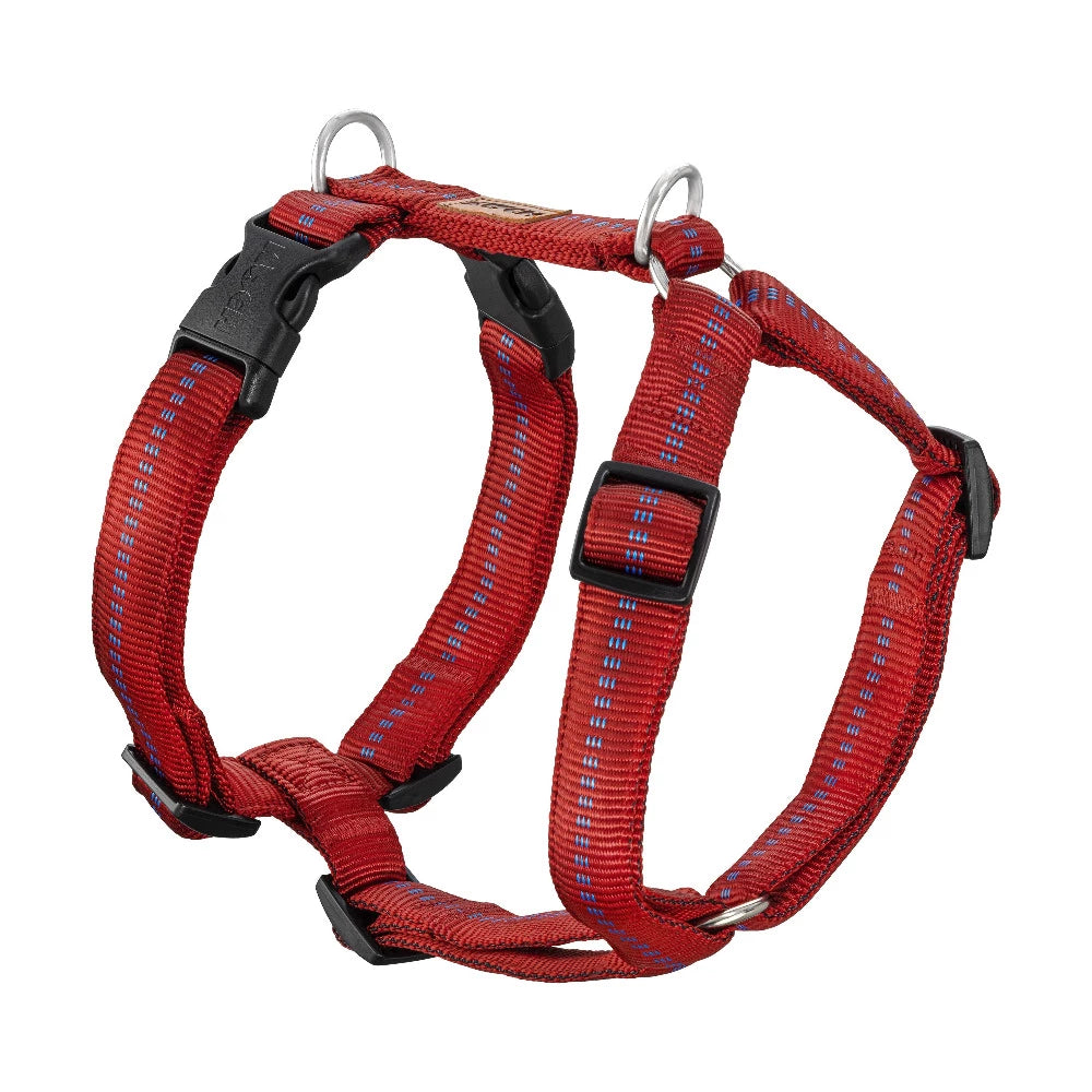 KOCH Premium Hundegeschirr gepolstert | Kennfäden rot #farbe_rot