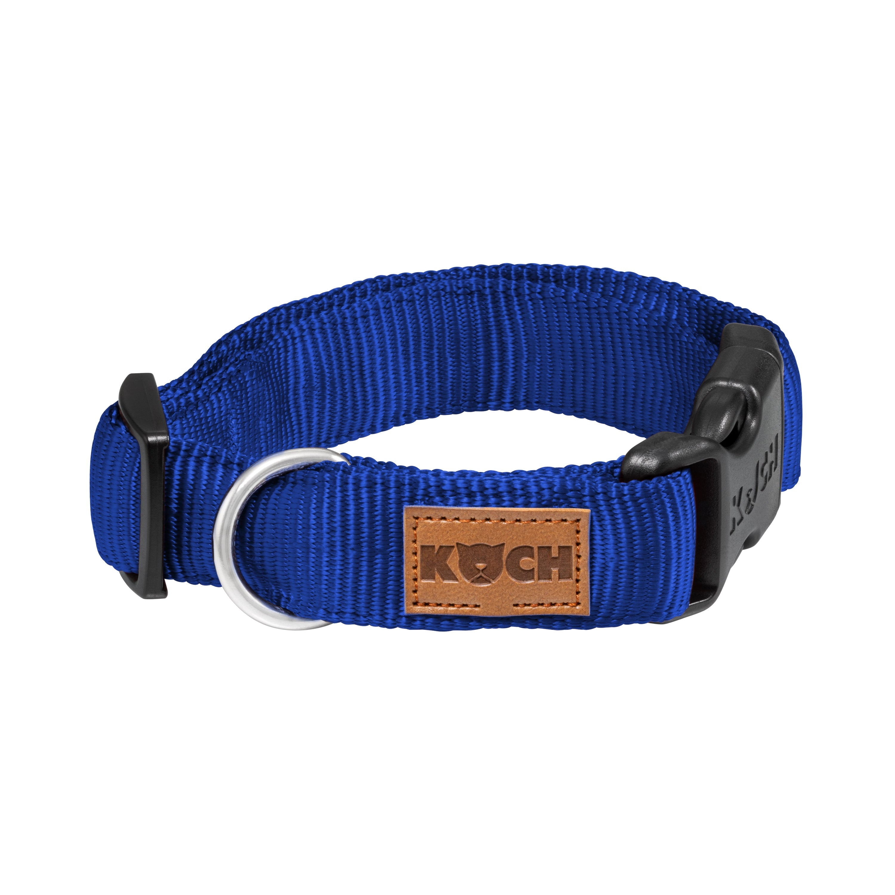 KOCH Premium Hundehalsband gepolstert blau #farbe_blau